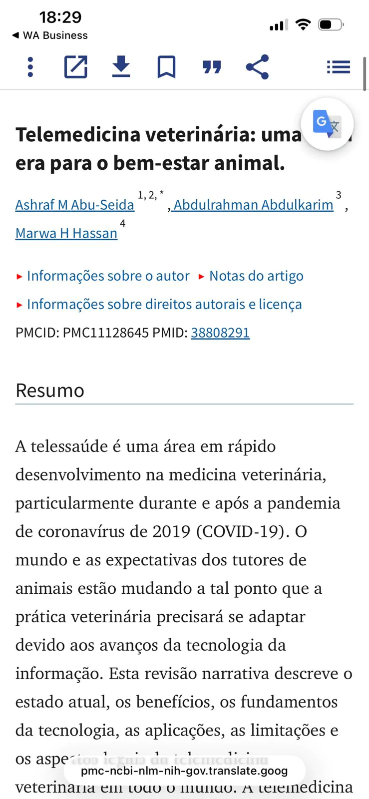 Tela de atendimento por telemedicina